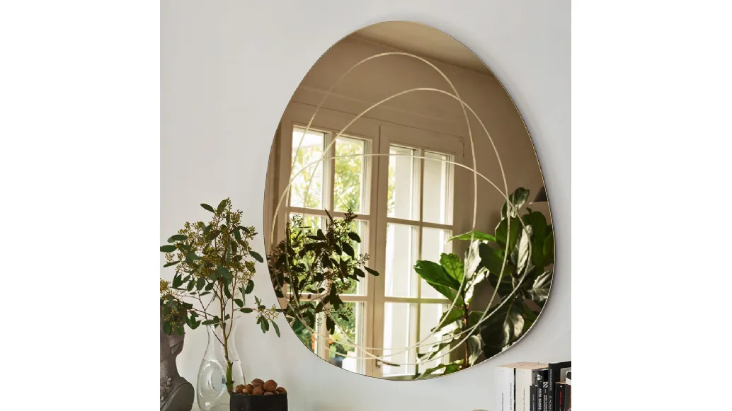 Engraved Mirror by Connubia