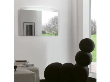 Mirror Minorca with plexiglass frame by Ponti Terenghi.