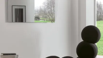 Mirror Minorca with plexiglass frame by Ponti Terenghi.