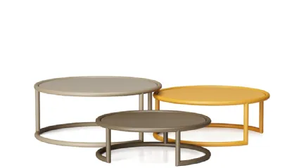 Coffee tables by Infiniti's Rim Coffee Bar.