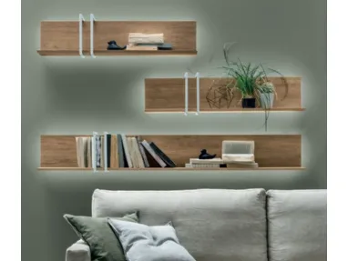 Ring shelf in light knotted material by Tomasella.