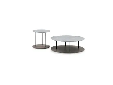 Staker marble coffee table by Ditre Italia