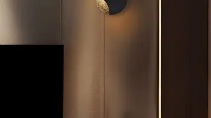Lunatica wall lamp by Cattaneo.