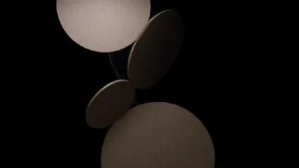 Mickey table lamp by Cattaneo.