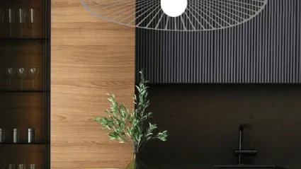 Rays pendant lamp by Cattaneo.