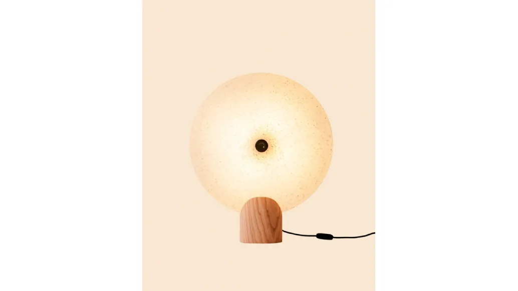Miniforms' Rificolona Desk lamp in polyethylene.