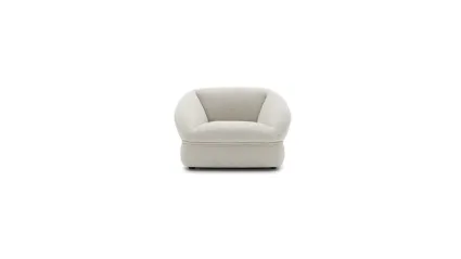 High armchair in upholstered fabric by Ditre Italia.