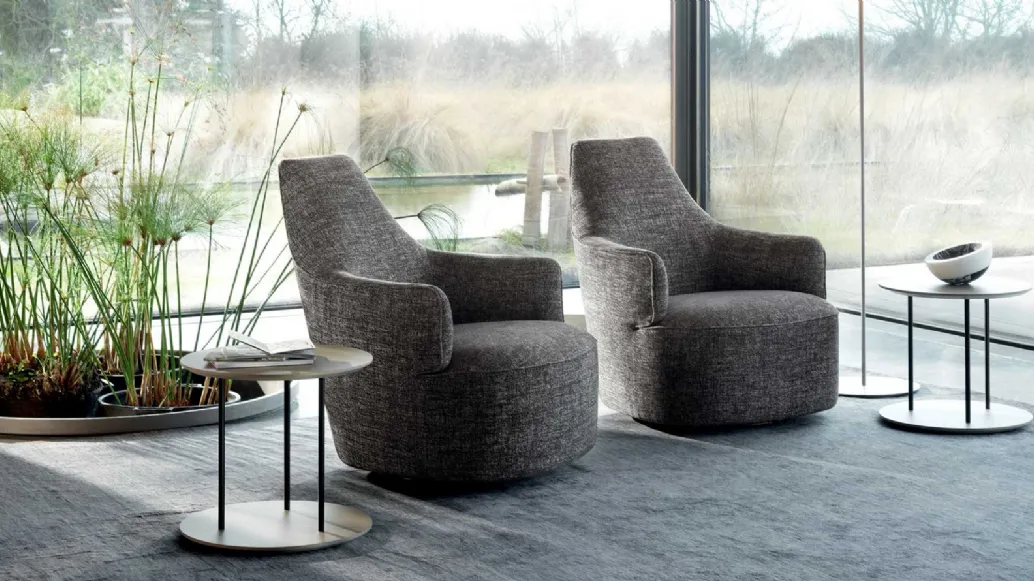 Luna High & Low armchair by Ditre Italia.