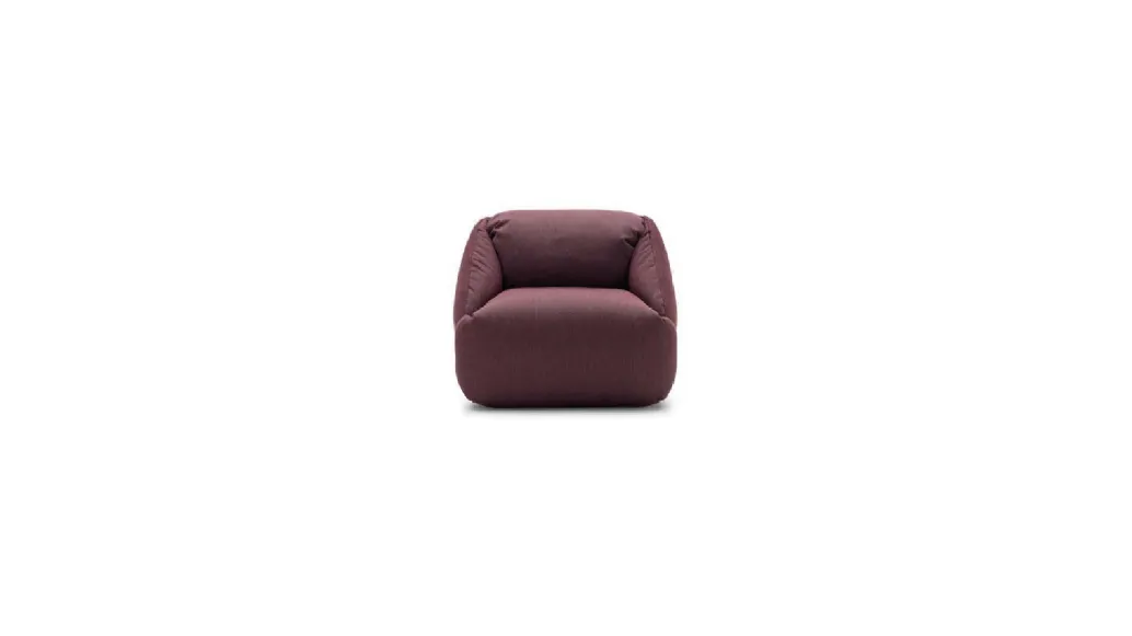 Melville upholstered fabric armchair by Ditre Italia.