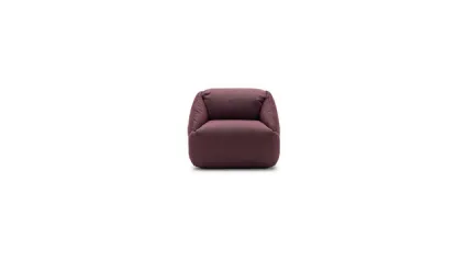 Melville upholstered fabric armchair by Ditre Italia.