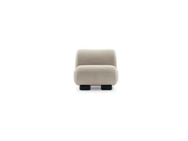 Wallaby armchair upholstered in fabric by Ditre Italia