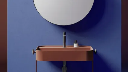 Suspended Bathroom Vanity Capsule Tape by Ardeco.