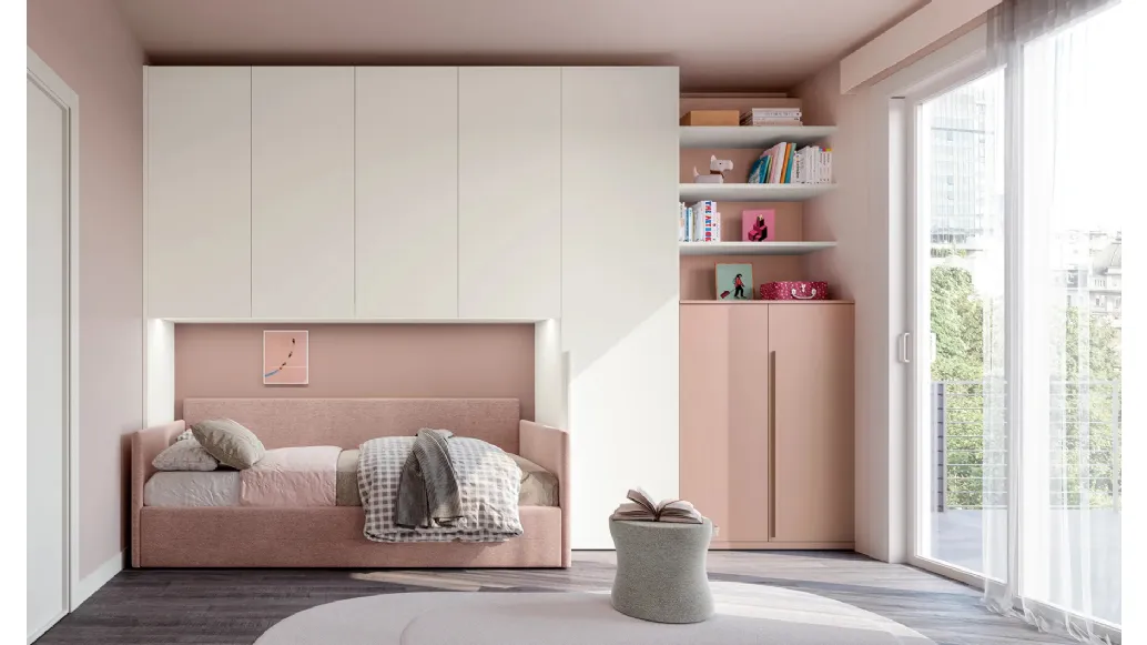 Loft bedroom Layout 01B by Doimo Cityline