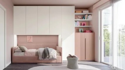 Loft bedroom Layout 01B by Doimo Cityline