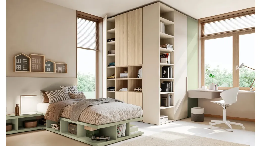 Bedroom layout 14A by Doimo Cityline