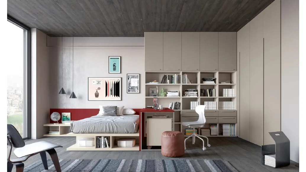 Bedroom Layout 15A by Doimo Cityline.