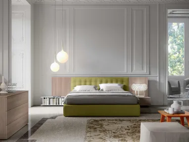 Inca Sumi bed by Spagnol Mobili