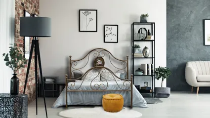 Wrought iron bed Lory by Florentiabed.