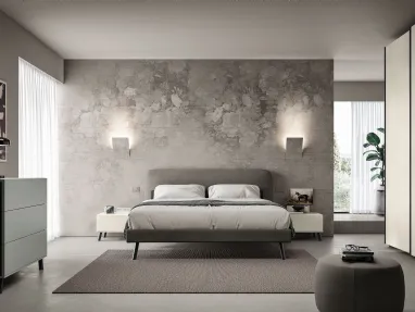 Mery bed by Spagnol Mobili