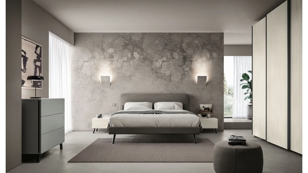 Mery bed by Spagnol Mobili