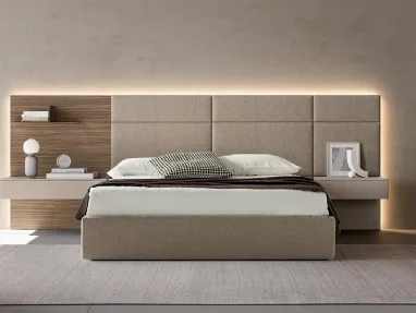Modular bed with Adok container.