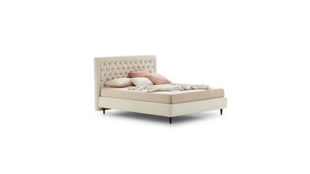 Monet upholstered and quilted bed by Le Comfort