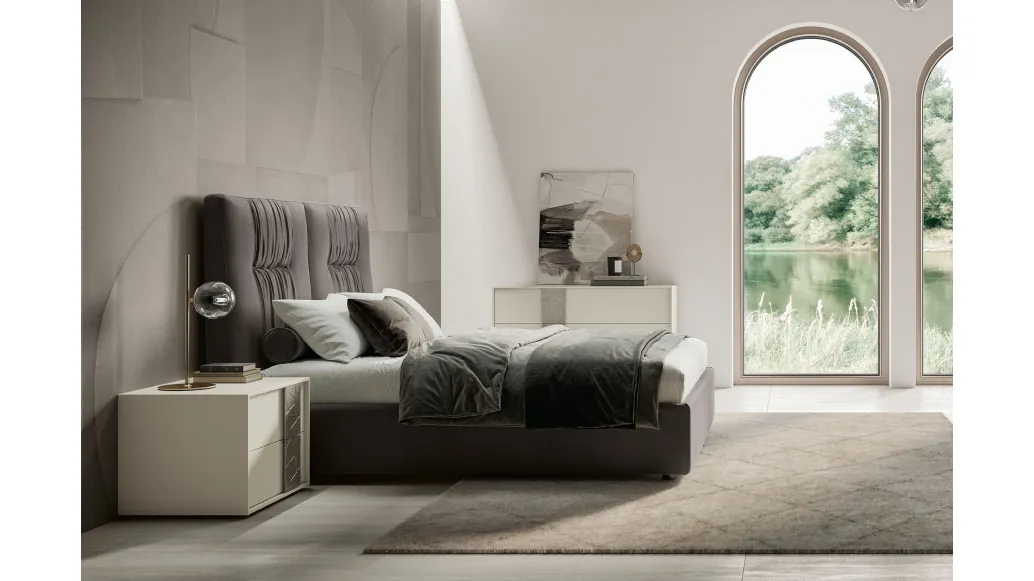 Positano Bed by Spagnol Mobili