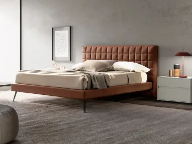 Adok Rubik bed in Eco-leather.