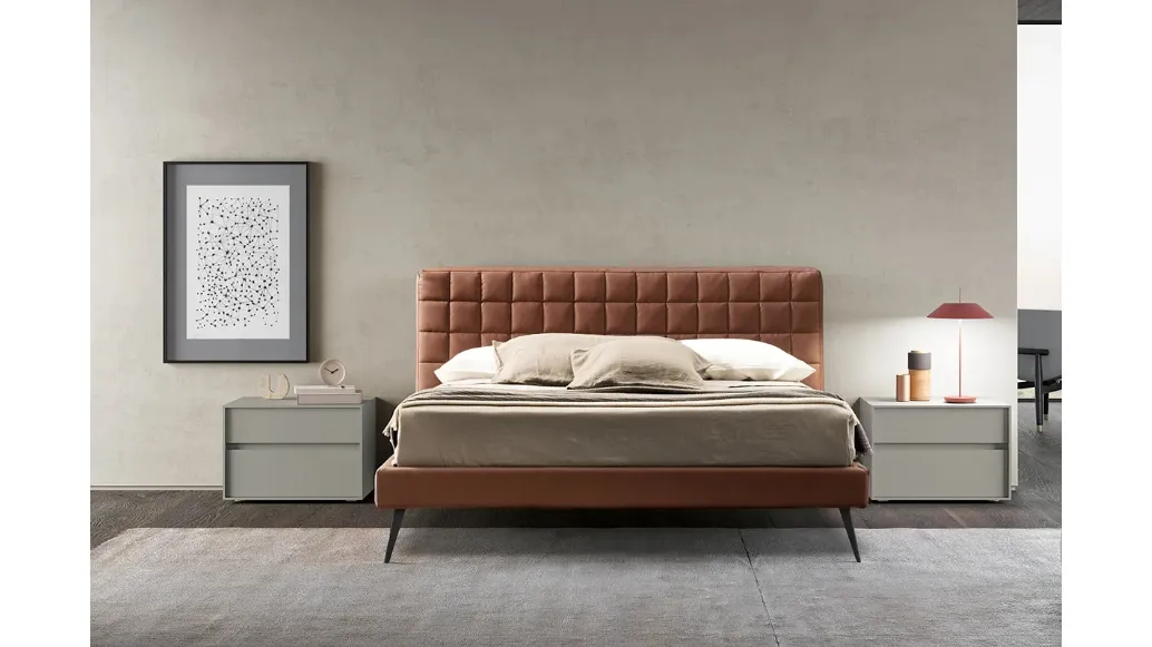 Adok's Rubik bed in eco-leather