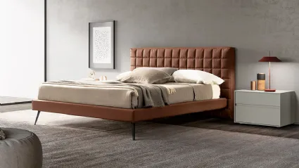 Adok Rubik bed in Eco-leather.