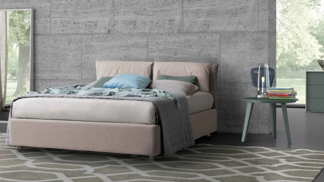 Vertigo bed by Spagnol Mobili.