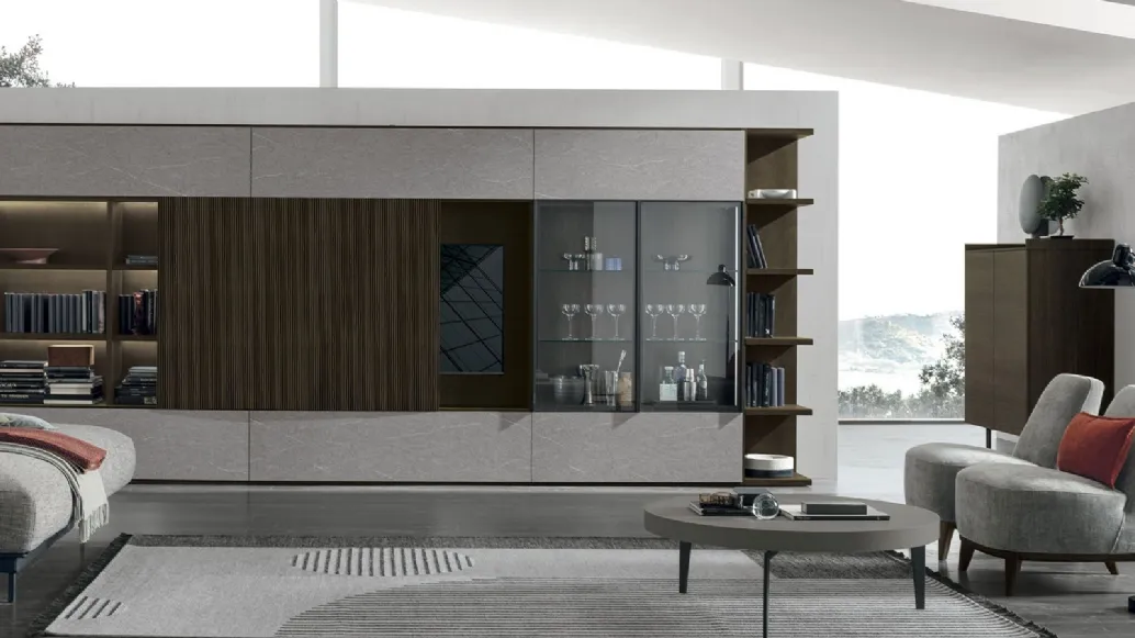 Atlas Bookcase UNIT AT211 by Tomasella