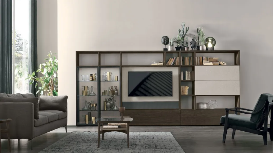 Atlas Bookcase UNIT AT212 by Tomasella