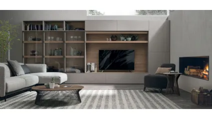 Atlas bookshelf UNIT AT213 by Tomasella.