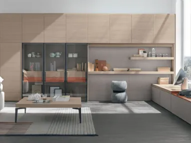 Atlas bookcase UNIT AT216 by Tomasella