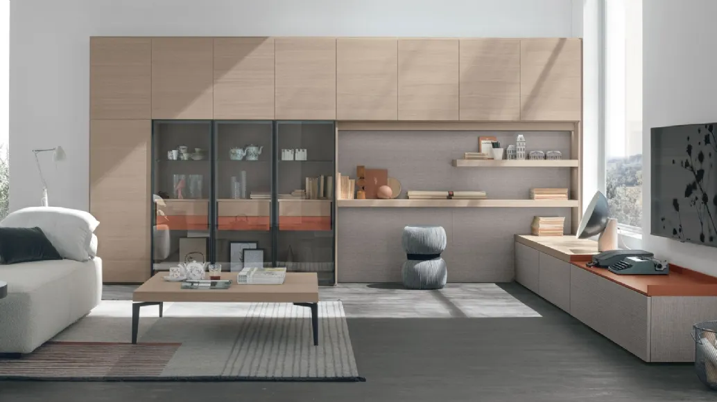 Atlas bookcase UNIT AT216 by Tomasella