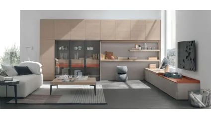 Atlas bookcase UNIT AT216 by Tomasella