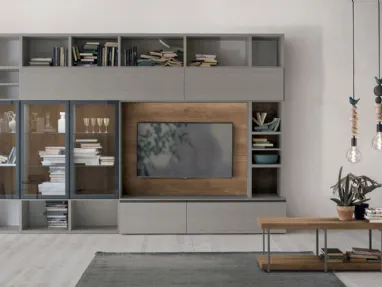 Atlante Bookshelf UNIT AT221 by Tomasella