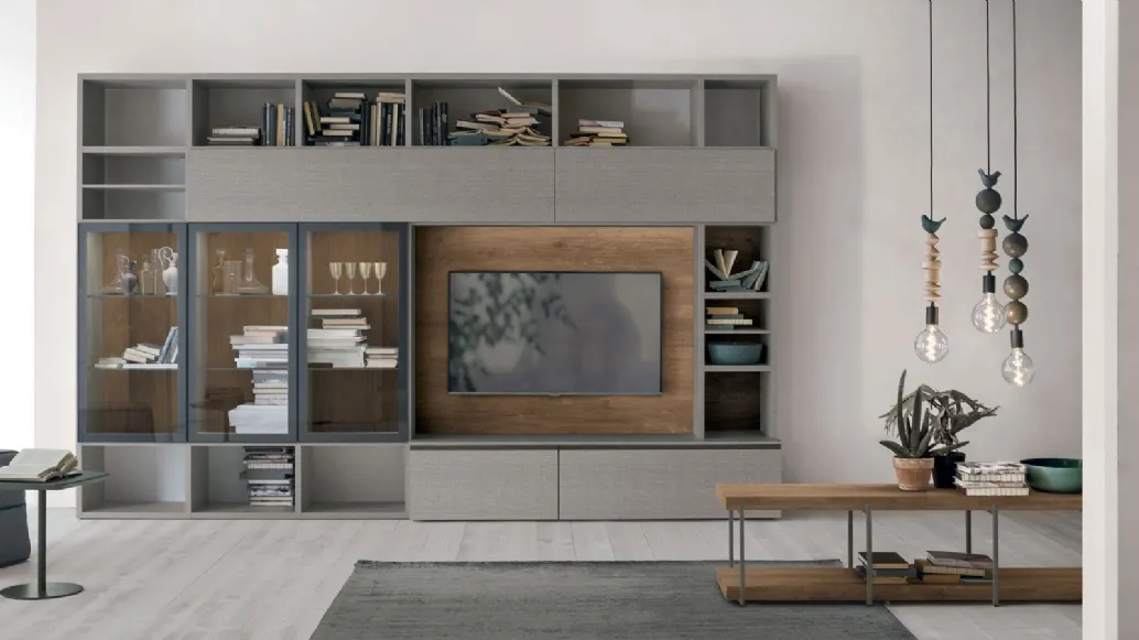 Atlante Bookshelf UNIT AT221 by Tomasella