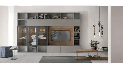 Atlante Bookshelf UNIT AT221 by Tomasella