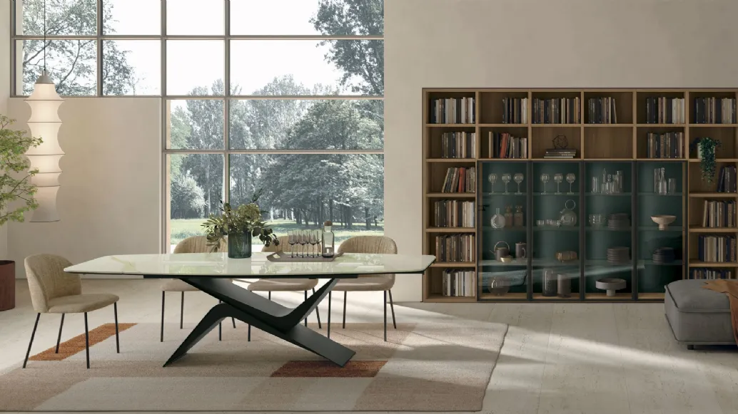 Atlas bookshelf UNIT AT231 by Tomasella