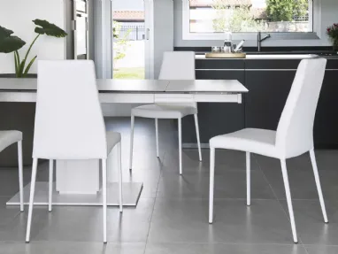 Aida padded chair by Calligaris