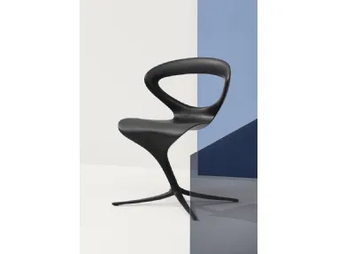 Design chair Callita Chair in polyurethane with black finish by Infiniti