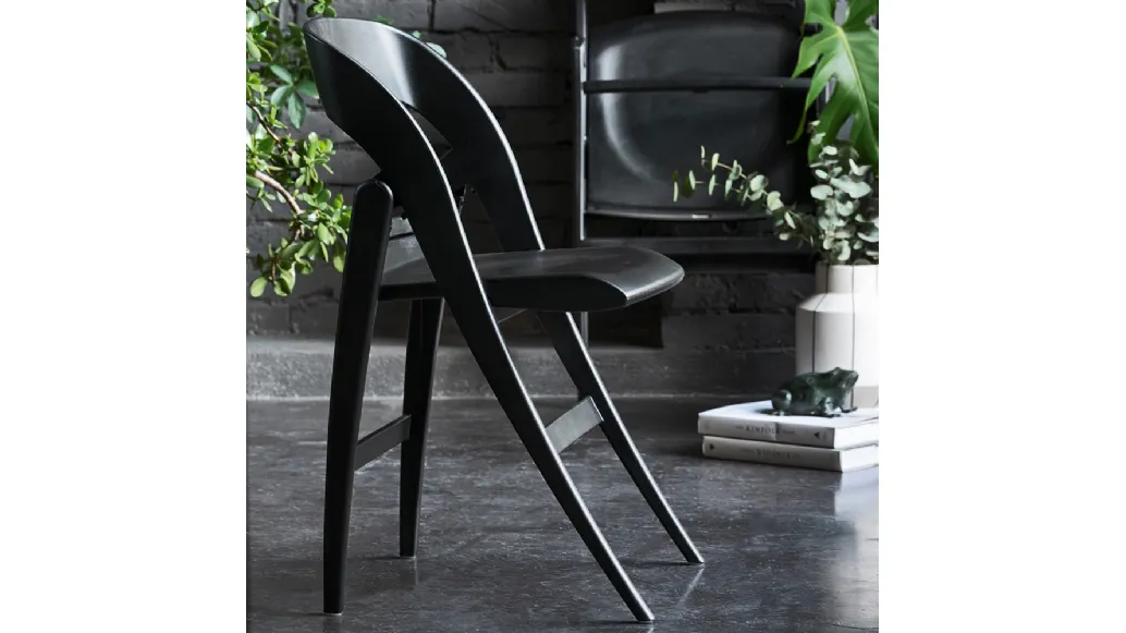 Foldable chair ClikClak by Connubia