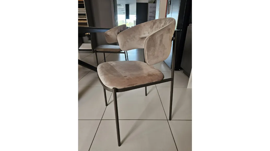 CHAIR EGO BR WITH ARMREST