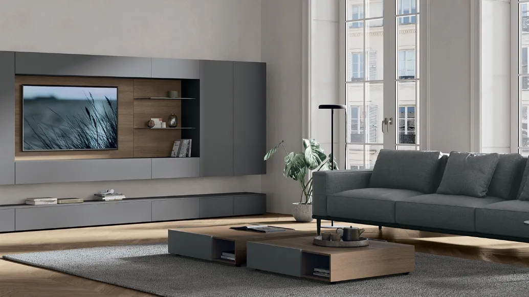 Wall unit Atlante UNIT AT143 by Tomasella.