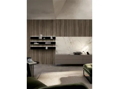 Living Cloe wall unit by Arredo3.