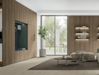 Logic Plus UNIT 02 Wall Unit by Tomasella