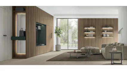 Logic Plus UNIT 02 Wall Unit by Tomasella