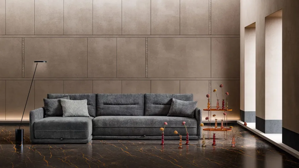 Convertible sofa bed Clock by Samoa